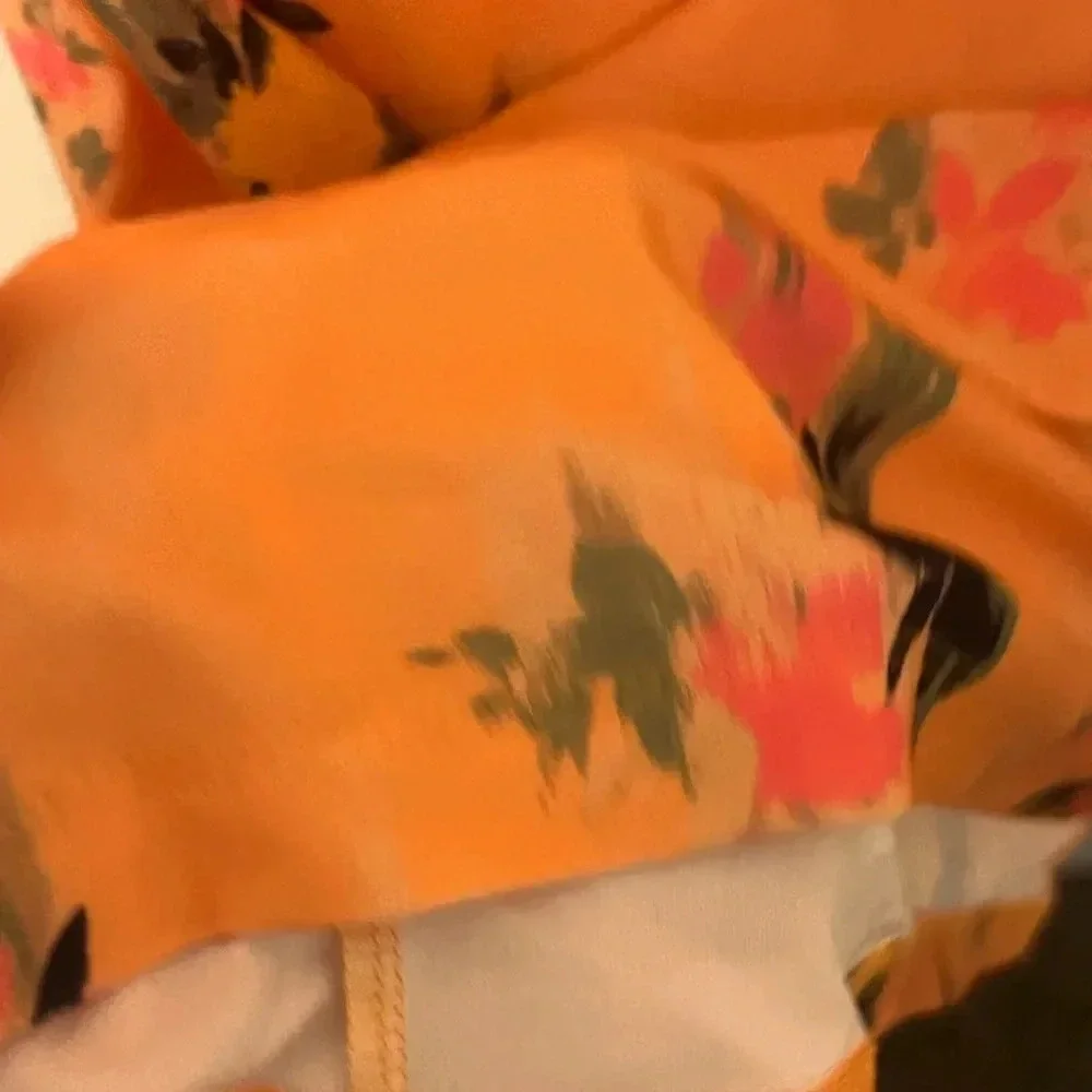 Steve Madden Matte Jersey Floral flattering one shoulder midi dress. Size XL - Picture 10 of 17